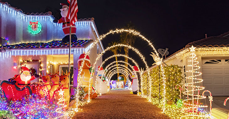 Christmas Light Installation