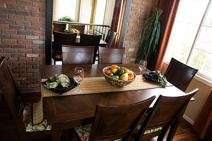 Faux Brick Panels Interior