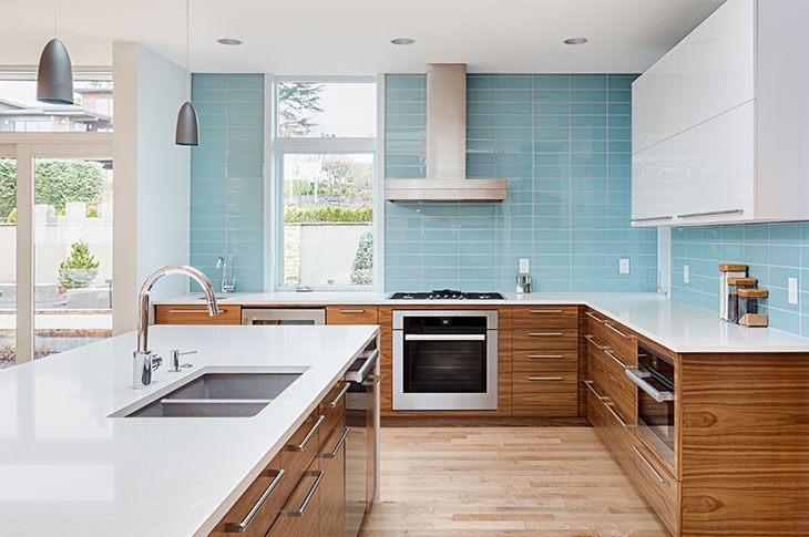 Kitchen Design Trends - Tiled Backsplashes