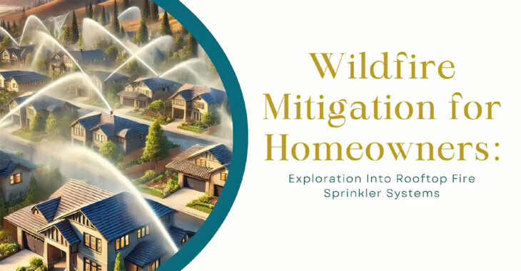 Wildfire Mitigation for Homeowners, Exploration Into Rooftop Fire Sprinkler Systems